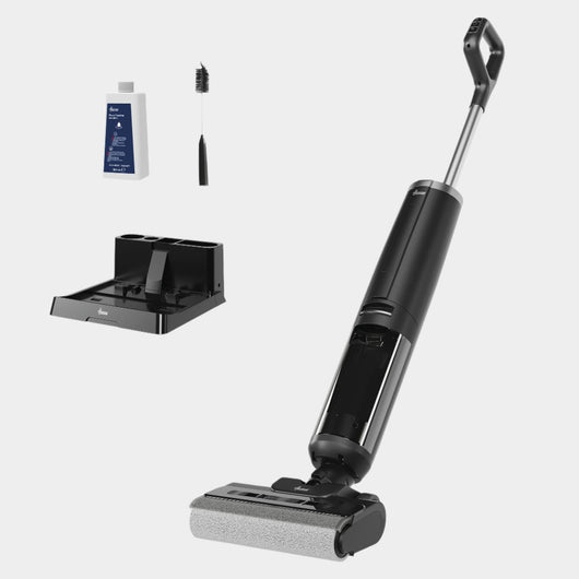 Hoover Turbo Clean Wet & Dry Cordless Floor Washer & Vacuum with Anti Hair Wrap - Silver (HW300)