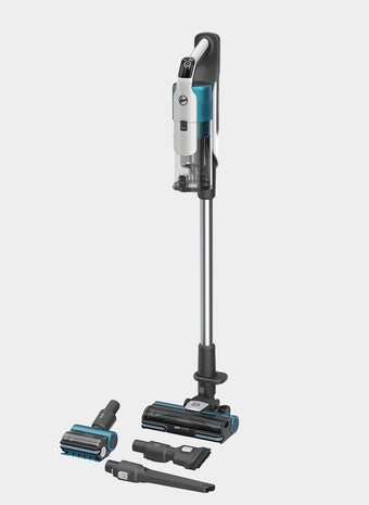 Hoover Cordless Pet Vacuum Cleaner with ANTI-TWIST™ (Single Battery), Blue - HF9