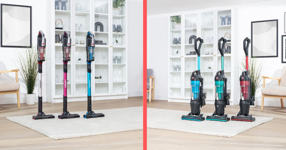 Upright vs cordless stick vacuum cleaner