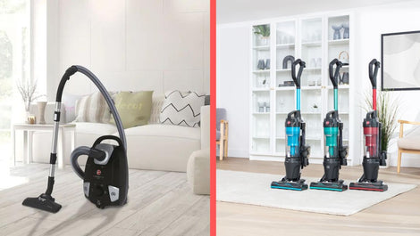 Upright or cylinder vacuum