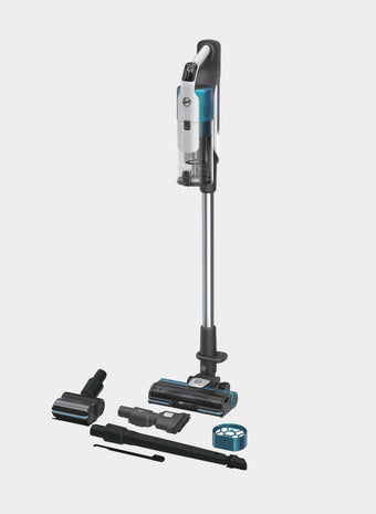 Hoover Cordless Pet Vacuum Cleaner with ANTI-TWIST™ (Single Battery), Blue - HF9 Exclusive with Extra Tools
