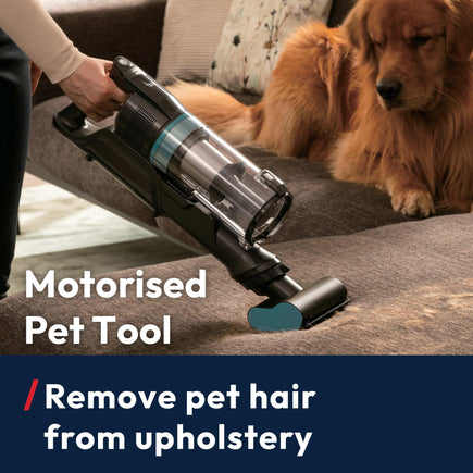 Hoover Cordless Vacuum Cleaner with Anti Hair Wrap, Turquoise - HF1+ Pet