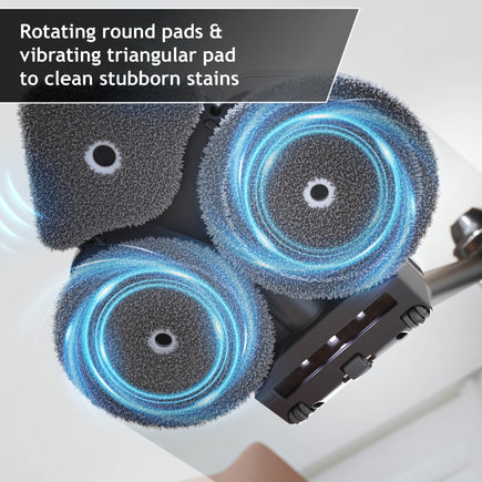 Hoover Cordless Vacuum Cleaner & Mop with Anti Hair Wrap, Black - HF4 Hydro