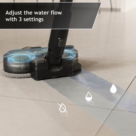 Hoover Cordless Vacuum Cleaner & Mop With Anti Hair Wrap, Blue - HF4 Hydro Pet