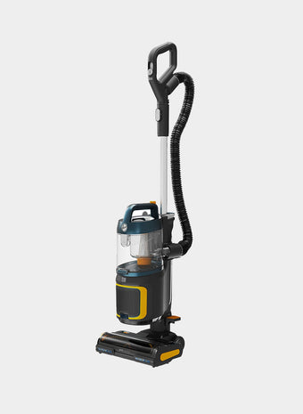 Hoover Upright Vacuum Cleaner with ANTI TWIST PUSH LIFT Blue
